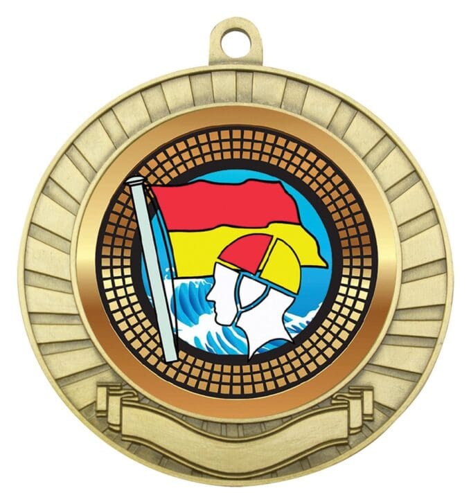 Eco Scroll Lifesaving Medal