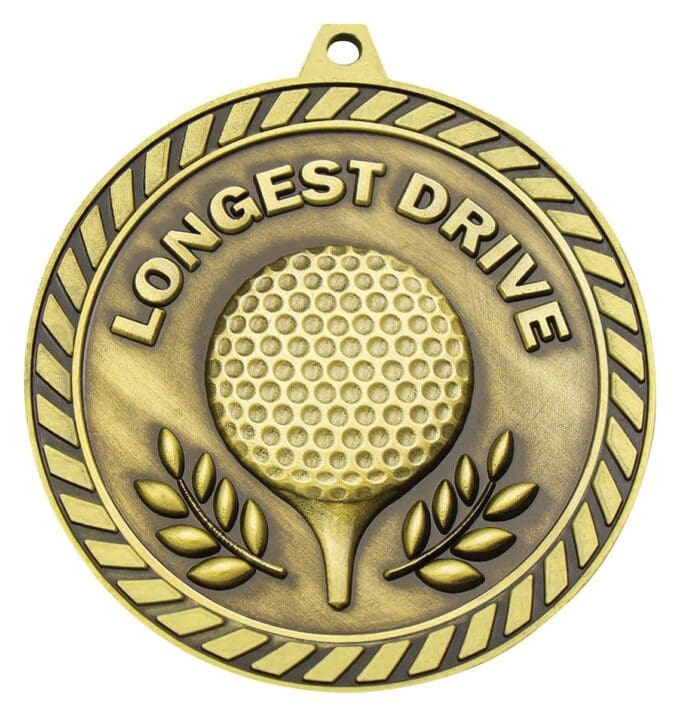 Venture Golf Longest Drive Medal