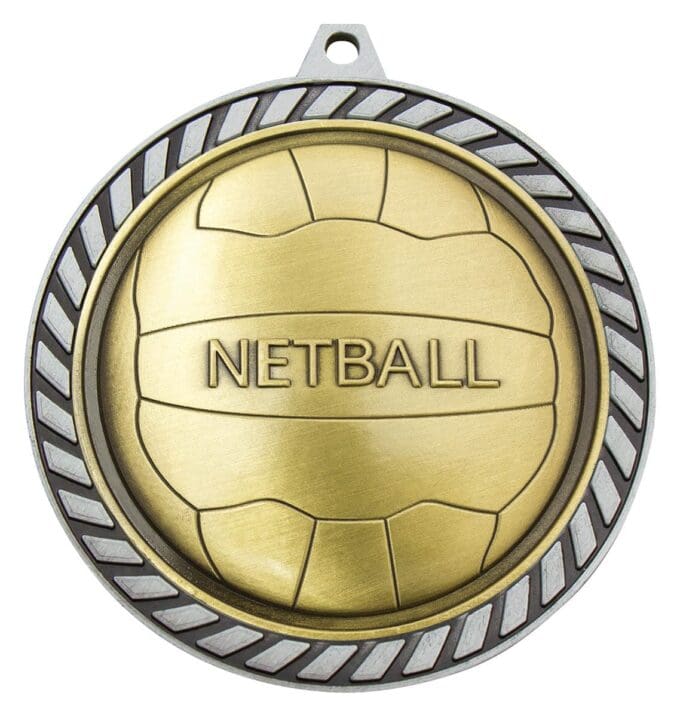 Venture Netball Medal - Image 3