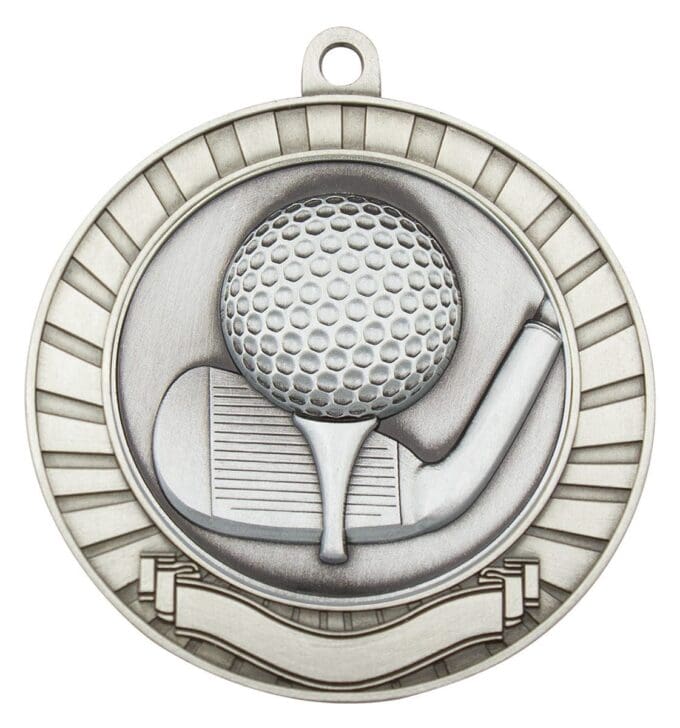 Eco Scroll Golf Medal - Image 3