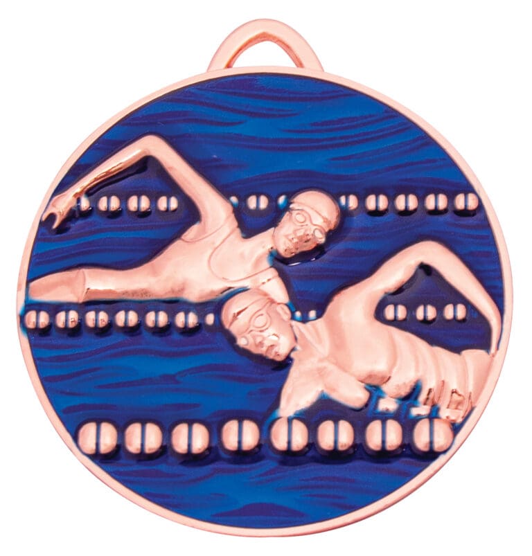 Colorant Painted Swimming Medal - Image 5