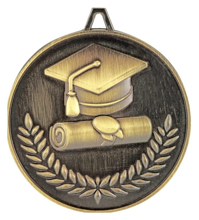 Scholarship Medal Graduation Gold