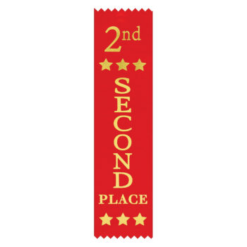 2nd Place Star Ribbon
