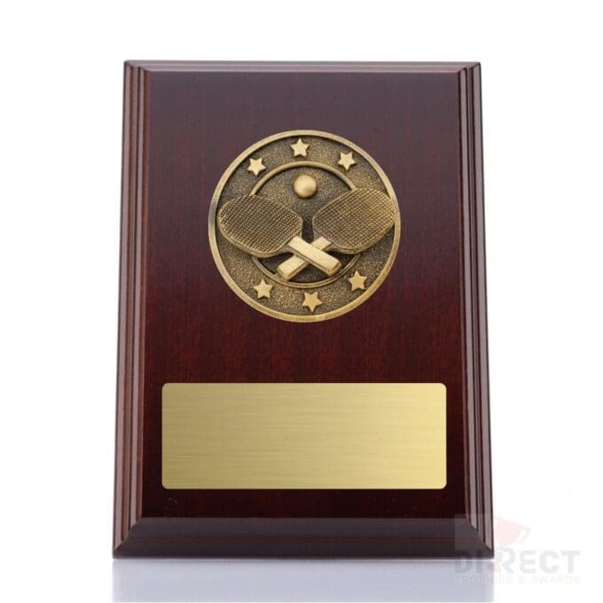 Spartan Table Tennis Plaque