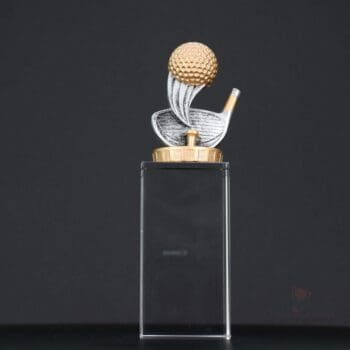 Golf Budget Crystal Trophy