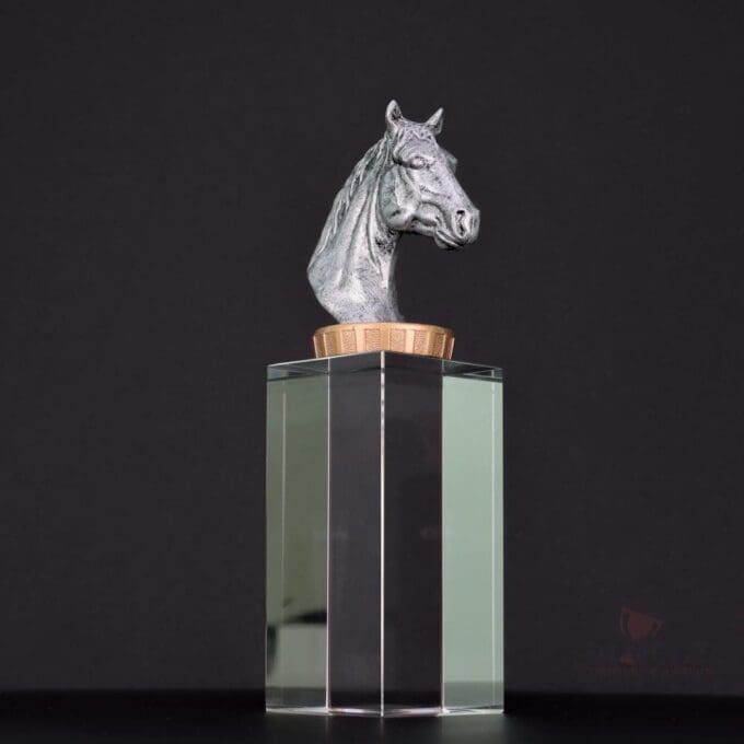 Horse Budget Crystal Trophy - Image 6