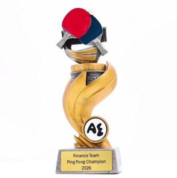 Table Tennis Flame Trophy